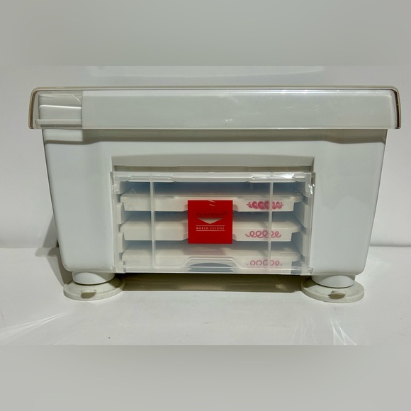 Paderno World Cuisine Spiralizer Slicer Williams Sonoma 4 interchangeable Blades - Picture 10 of 11